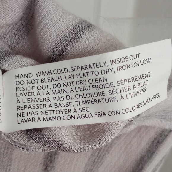 Black Tape Striped Button Front Hi-Lo Tunic Shirt - Picture 12 of 12